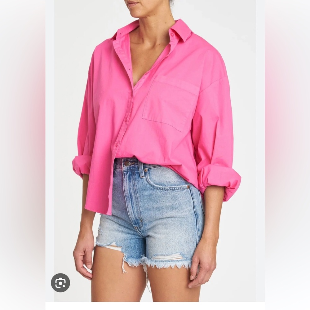 Pistola NWT oversized button down size large - Picture 1 of 5